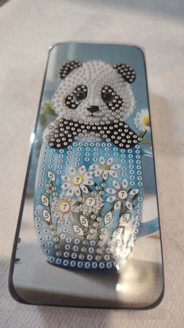 5D DIY Diamond Painting Panda Hard Case