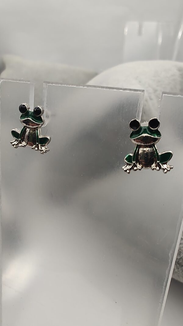 Frog Mini Stud Earrings